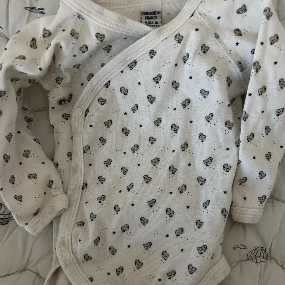 Petit bateau bodysuit onesie 3m
